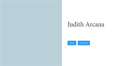 Desktop Screenshot of juditharcana.com